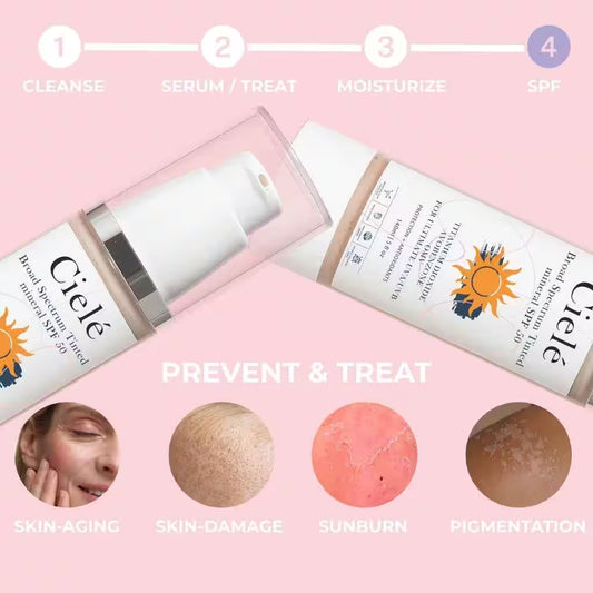 Tinted Broad Spectrum SPF 50 140ml | Ultimate UVA/UVB Protection + Antioxidants